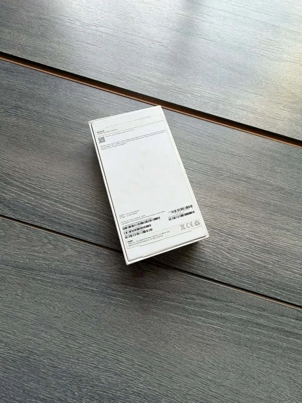Apple iPhone 15 Box Only Black 128GB Empty Box